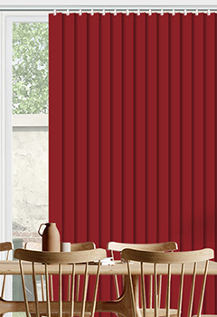 Bella Ruby Blockout Vertical Blind