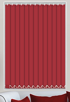 Bella Scarlett Blockout Vertical Blind