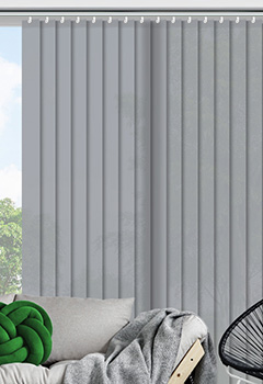 Arona Ash 89mm Vertical Blind