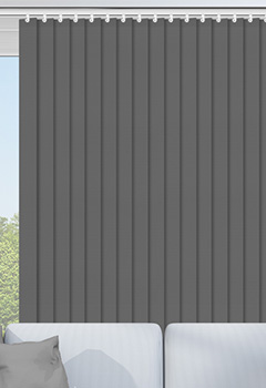 Unilux Anthracite 89mm Vertical Blind