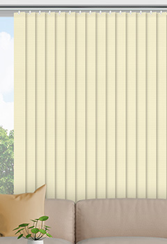 Unilux Butter 89mm Vertical Blind