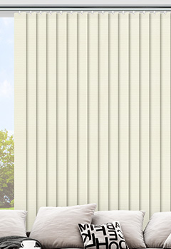 Unilux Cream 89mm Vertical Blind
