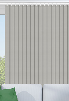 Unilux Grey 89mm Vertical Blind