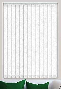 Glimpse Snow 89mm Vertical Blind