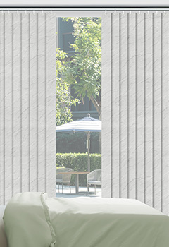 Sahara White 89mm Vertical Blind
