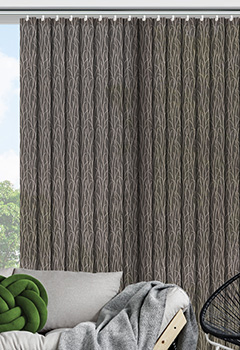 Sio Charcoal 89mm Vertical Blind