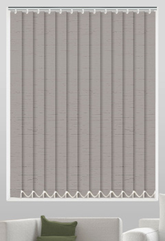 Plaza Steel 89mm Vertical Blind