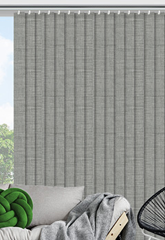 Soma Graphite 89mm Vertical Blind