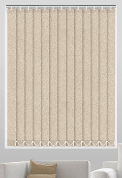 Glimpse Oyster 89mm Vertical Blind