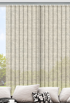 Renzo Chalk 89mm Vertical Blind