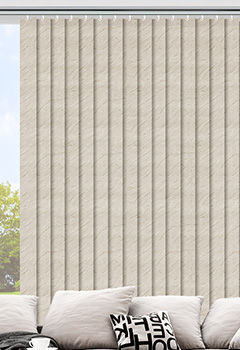 Sahara Cream 89mm Vertical Blind