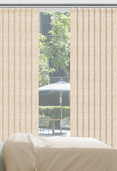 Samba Cream 89mm Vertical Blind
