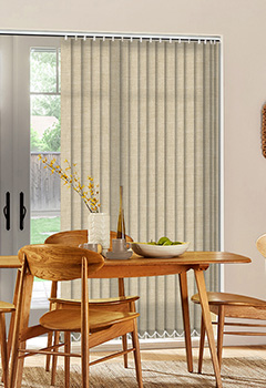 Bexley Creme Vertical Blind