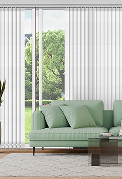 Aspen Powder 89mm Vertical Blind