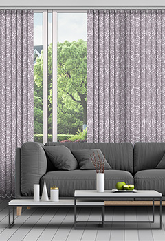 Aveline Mauve 89mm Vertical Blind