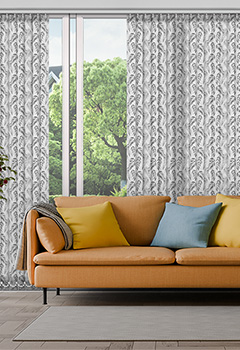 Clarice Pewter 89mm Vertical Blind