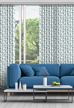 Impasto Denim 89mm Vertical Blind