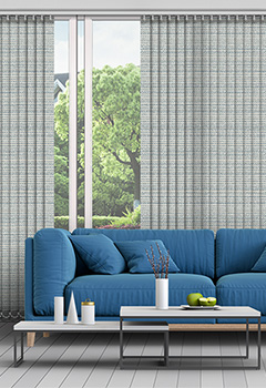 Lagan asc Petrol 89mm Vertical Blind