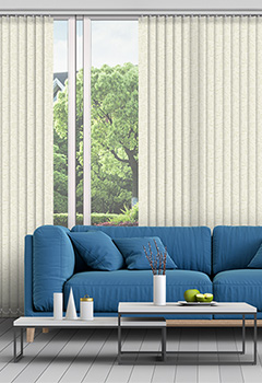 Livia asc Cotton 89mm Vertical Blind