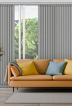 Piper Elephant 89mm Vertical Blind