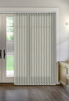 Shantung Leaf Vertical Blind