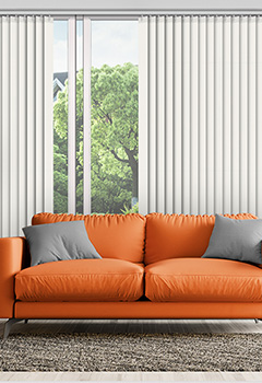 Shona Ecru 89mm Blackout Vertical Blind