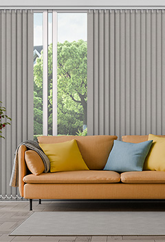 Shona Iron 89mm Blackout Vertical Blind