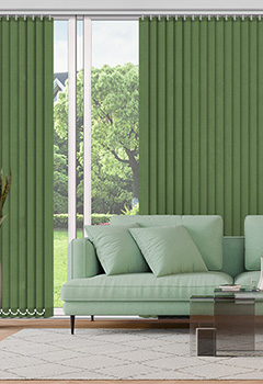 Shona Moss 89mm Blackout Vertical Blind
