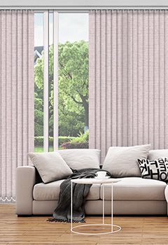 Stratford Crimson 89mm Vertical Blind