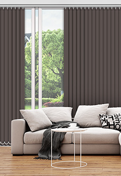 Polaris Bark 89mm Blackout Vertical Blind