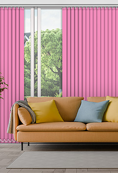 Polaris Bubblegum 89mm Blackout Vertical Blind