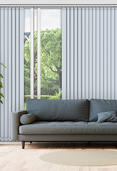Polaris Cloud 89mm Blackout Vertical Blind
