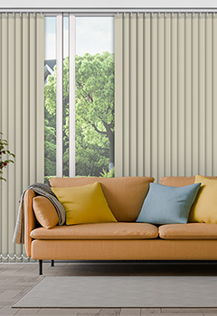 Polaris Oyster 89mm Blackout Vertical Blind