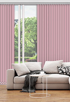 Polaris Rose 89mm Blackout Vertical Blind