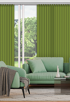 Polaris Olive 89mm Dimout Vertical Blind