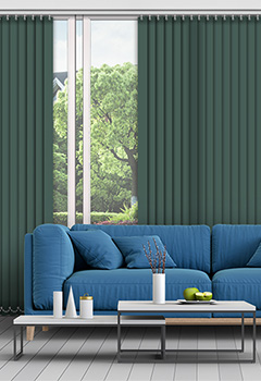 Polaris Pine 89mm Dimout Vertical Blind