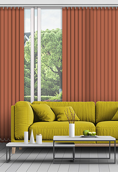 Polaris Rust 89mm Dimout Vertical Blind