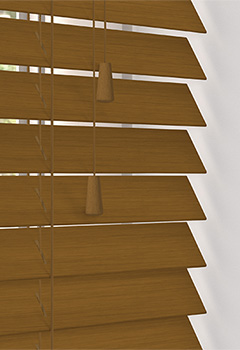 Canadian Maple Glow Wooden Blind