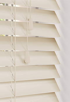 Whitewash Earth Wooden Blind