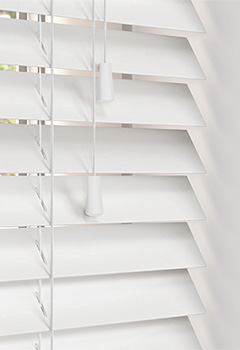 Willow White Wooden Blind