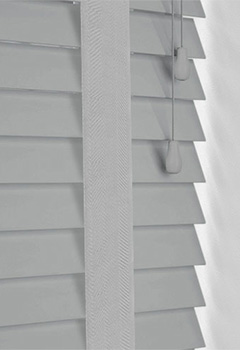 Anchor & Mid Grey Tape Wooden Blind