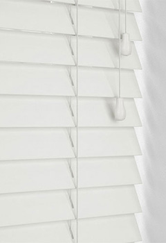 Glow White Wooden Blind