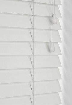 Zenith White Wooden Blind