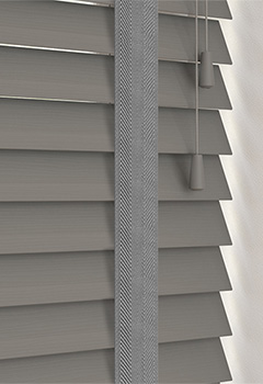 50mm Orion Fine Grain & Gallant Tape Wooden Blind