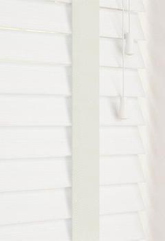 50mm True Fine Grain & Chalk Tape Wooden Blind