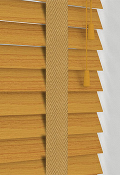 Native Oak & Sand Tape Wooden Blind