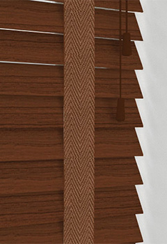 Native Old Oak & Tan Tape Wooden Blind