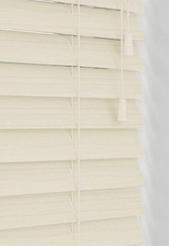 Native Soft White Wooden Blind