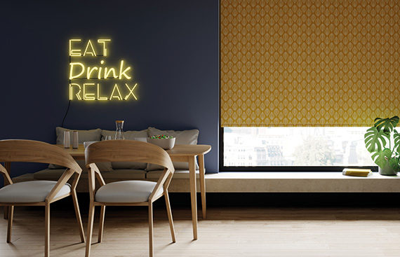 No Drill Roller Blinds Simply Twist to Install