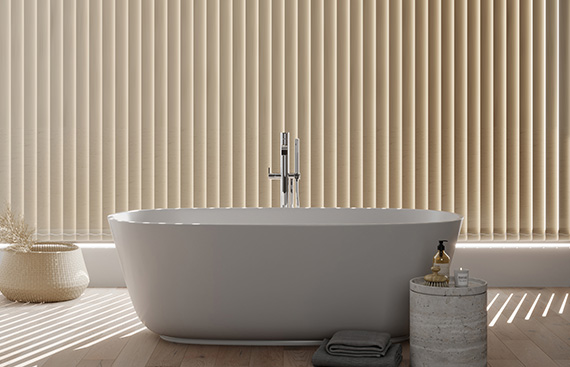 Vertical Blinds for Bathroom